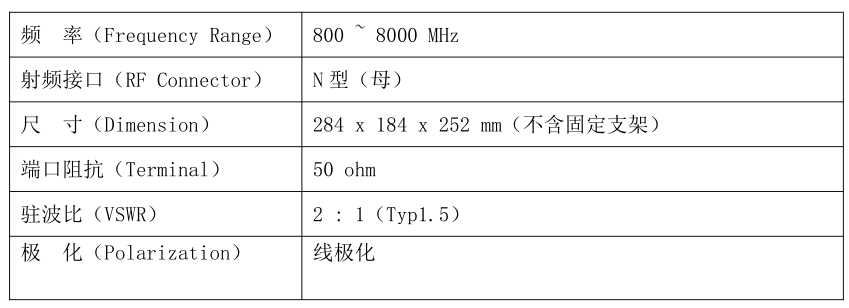 喇叭天线